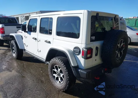 2019 Jeep Wrangler Unlimited Rubicon 4X4 z USA, uszkodzony, nr VIN 1C4HJXFG0KW663646
